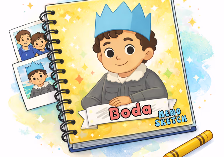 A MemoSketch made just for your child. From cover to cover